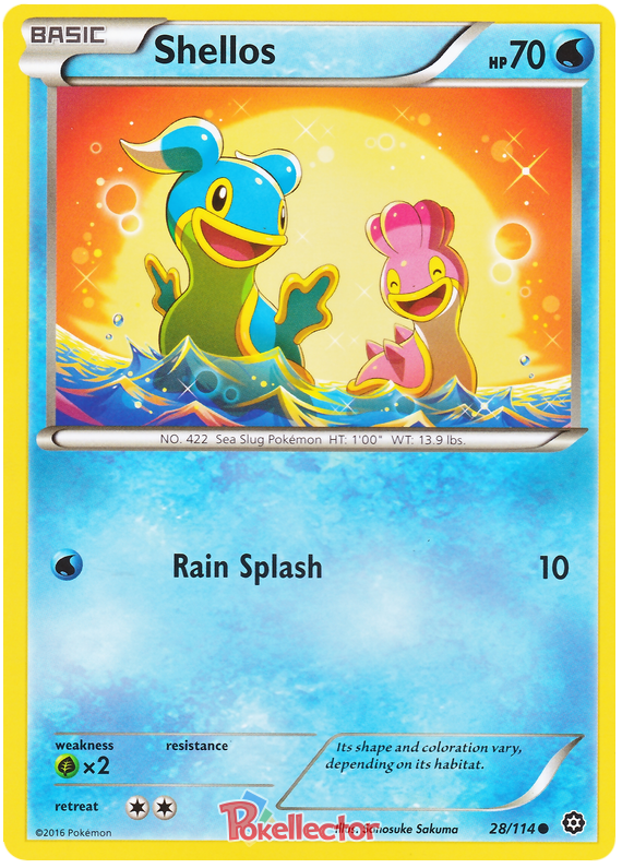 XY Steam Siege 028 Shellos