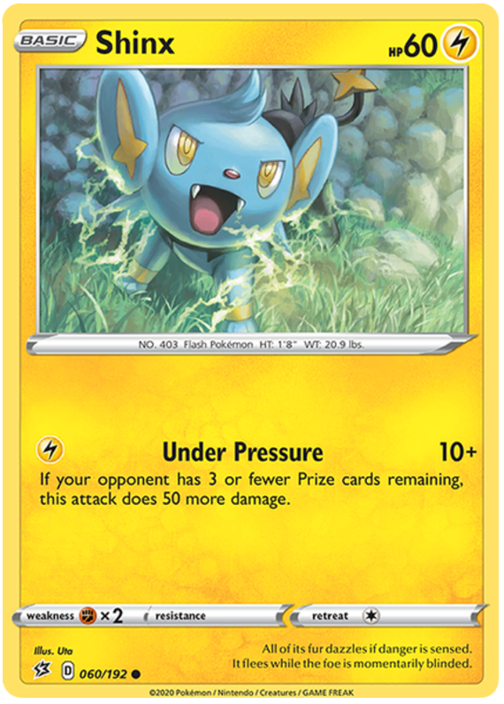 Sword and Shield Rebel Clash 060 Shinx