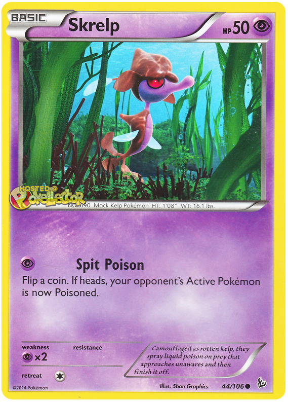 XY XY Flashfire 044 Skrelp