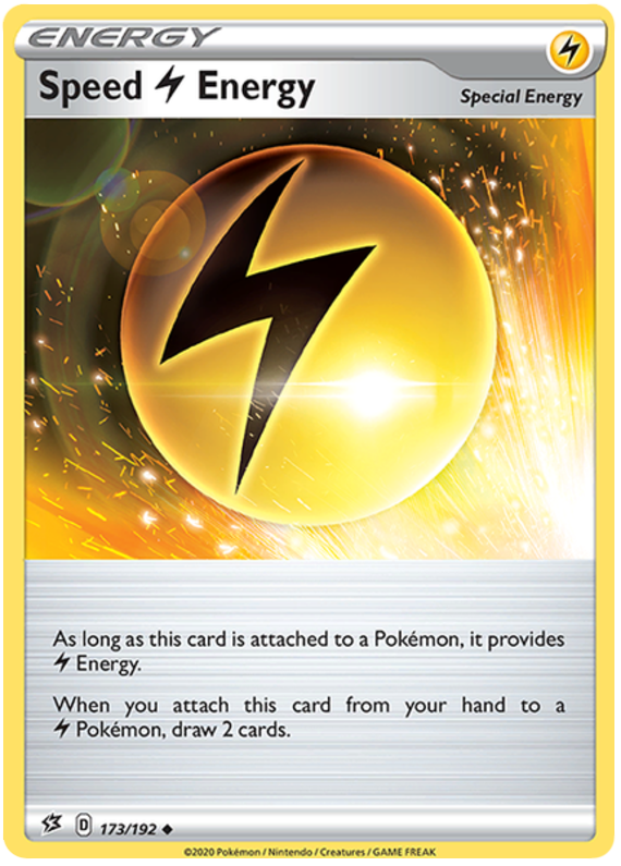 Sword and Shield Rebel Clash 173 Speed L Energy