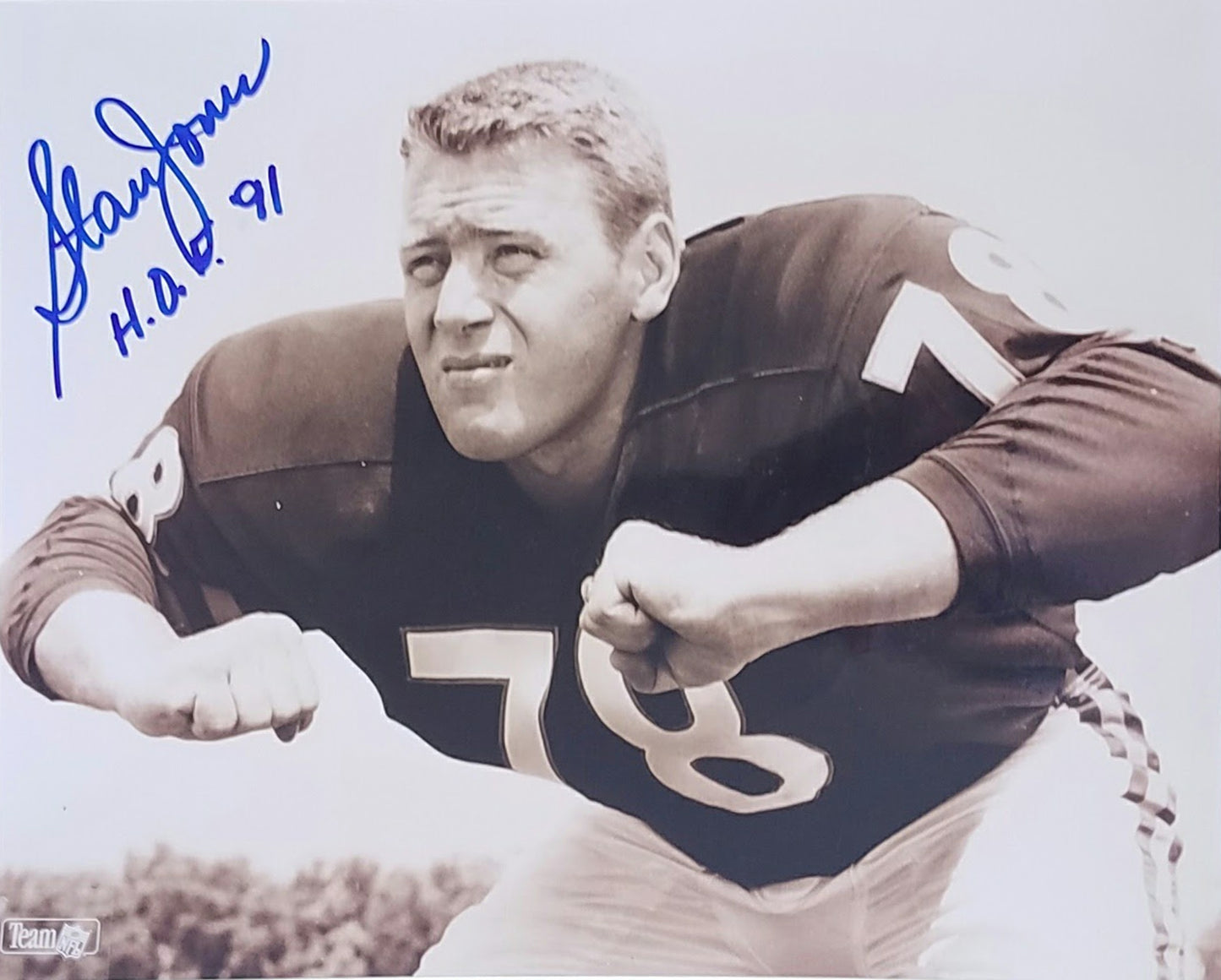 Stan Jones Signed Autographed 8x10
