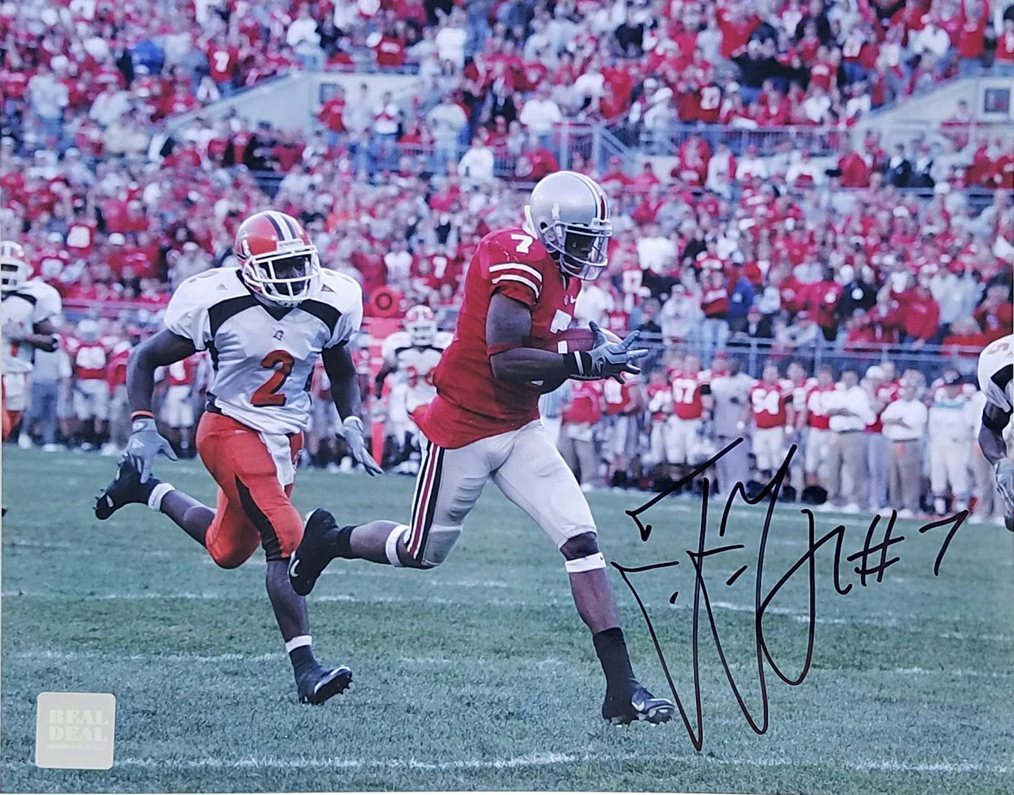 Tedd Ginn Jr Signed Autographed 8x10
