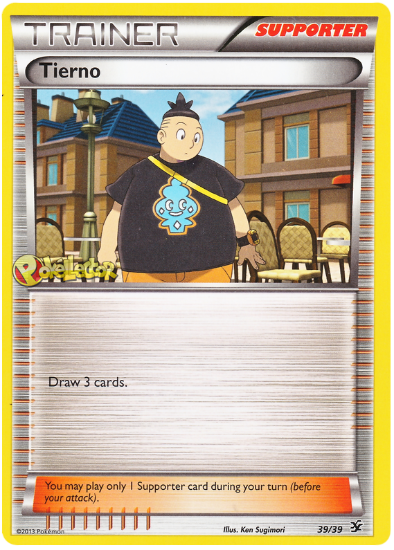 XY Kalos Starter Set 39 Tierno