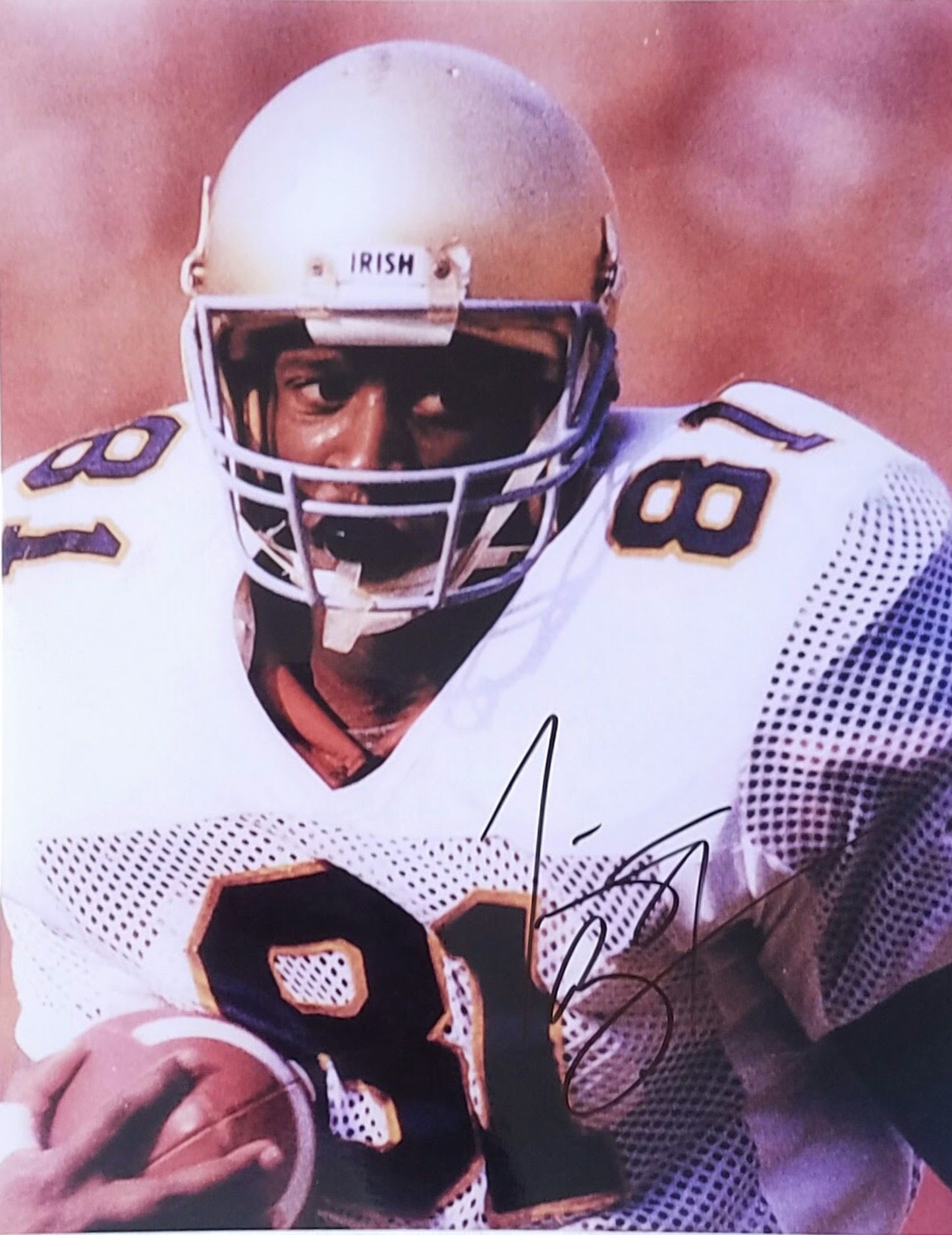 Tim Brown Signed Autographed 8x10 - walk-of-famesports
