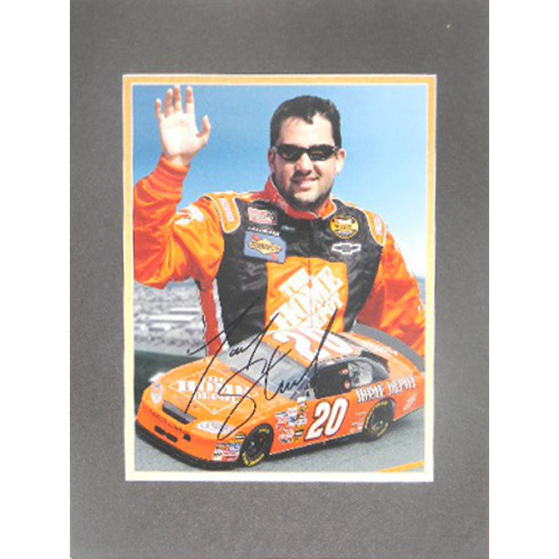 Tony Stewart Signed Autographed 8x10 Matted - walk-of-famesports