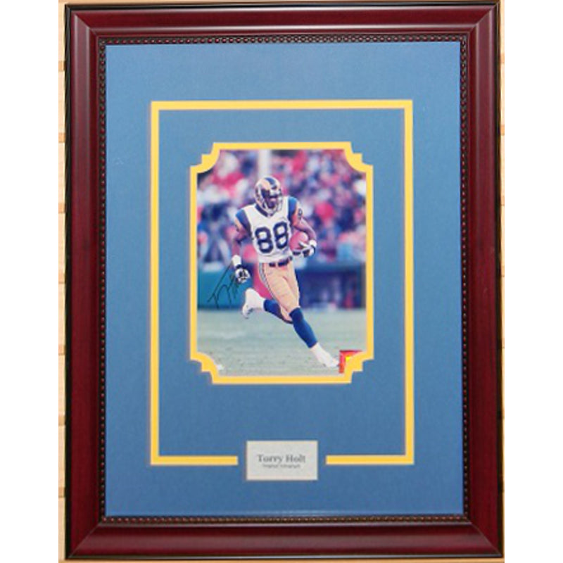 Torry Holt Signed Autographed 8x10 - walk-of-famesports