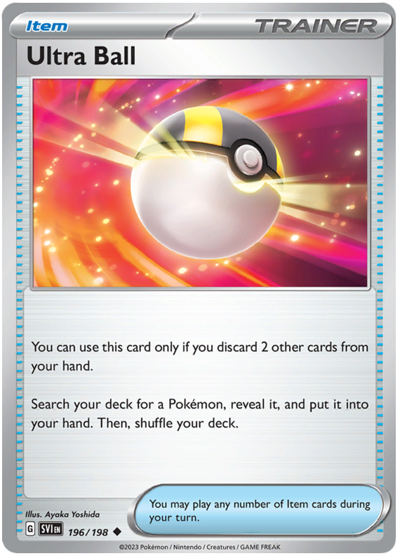 Scarlet and Violet Scarlet & Violet 196 Ultra Ball