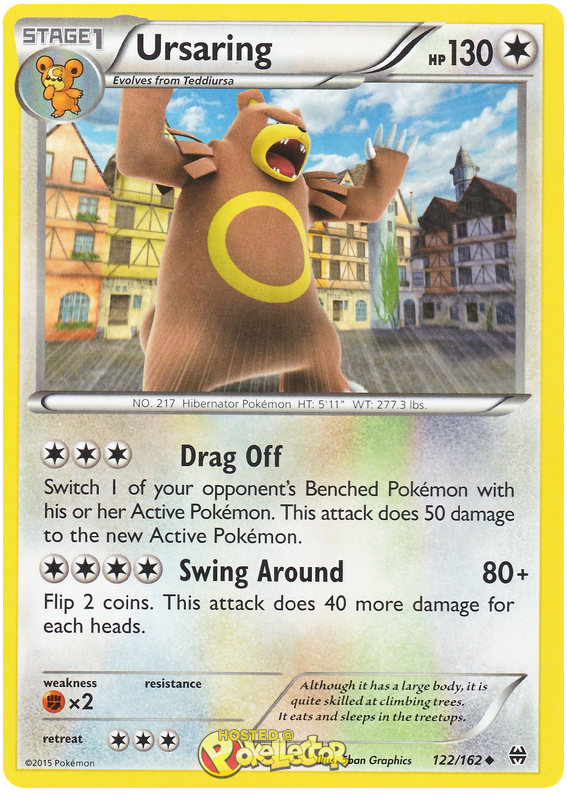 XY XY BREAKthrough 122 Ursaring