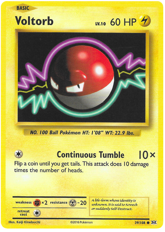 XY Evolutions 039 Voltorb