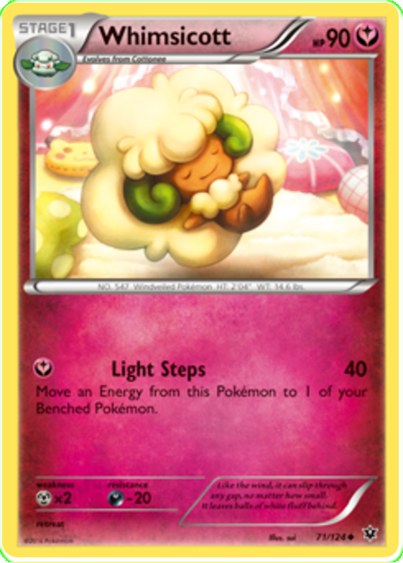 XY Fates Collide 071 Whimsicott