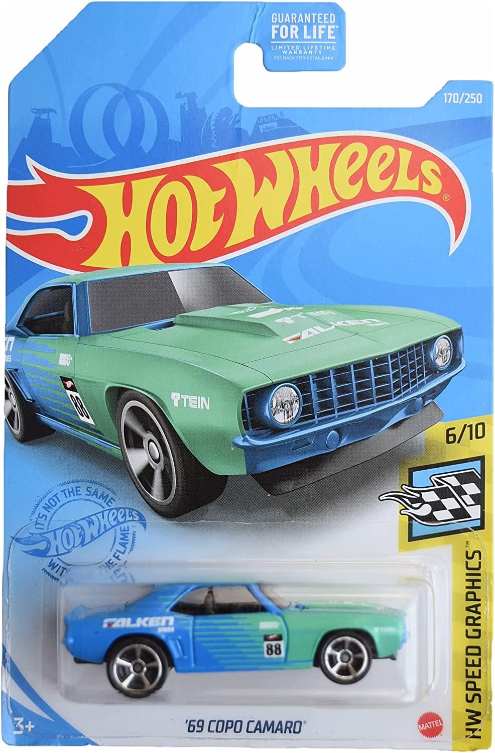 Hot Wheels '69 Copo Camaro, HW Speed Graphics 6/10 170/250
