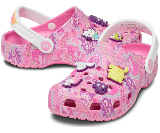 HELLO KITTY AND FRIENDS CLASSIC CLOG TODDLER New Size 7C