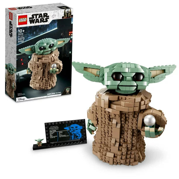 LEGO Star Wars: The Mandalorian The Child Collectible Buildable Toy 75318 - walk-of-famesports