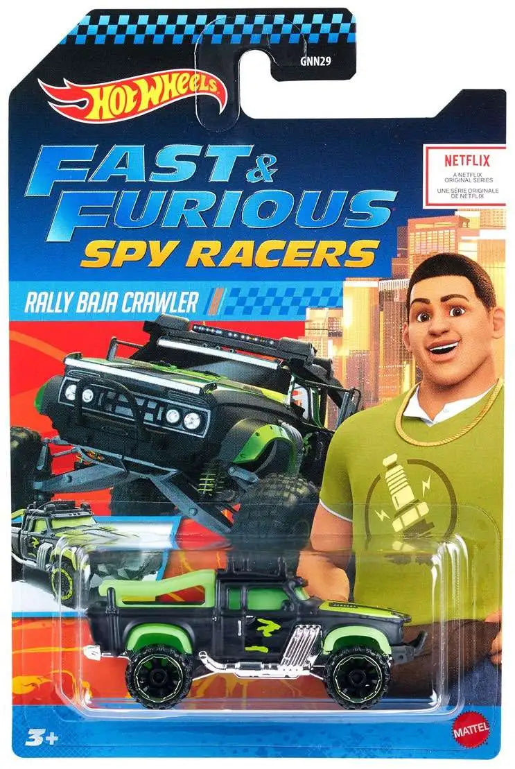 Hot Wheels Rally Baja Crawler Fast & Furious Spy Racers Netflix Series