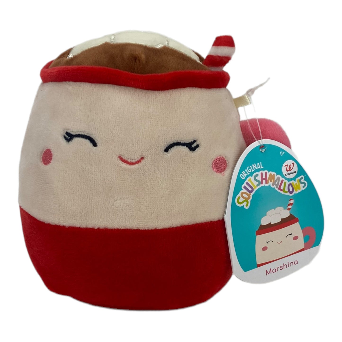 Squishmallows 16" Marshina Hot Chocolate Cocoa Stuffed Plush - walk-of-famesports