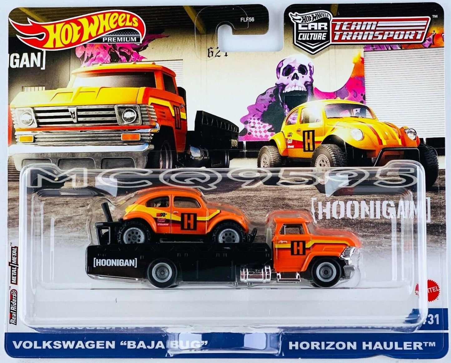 Hot Wheels Car Culture Team Transport Volkswagen "Baja Bug" & Horizon Hauler - walk-of-famesports