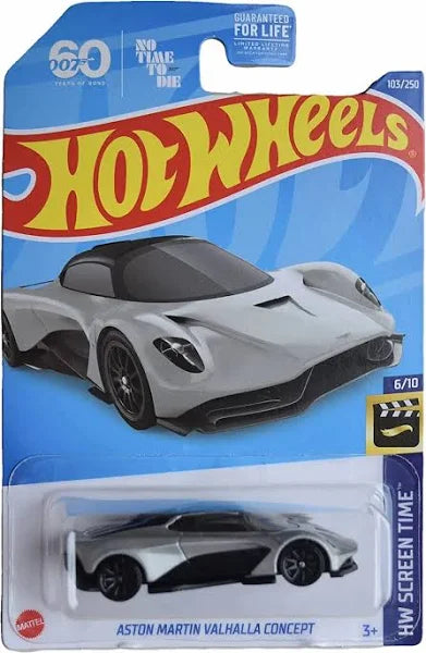 Hot Wheels Aston Martin Valhalla Concept HW Screen Time 6/10 103/250