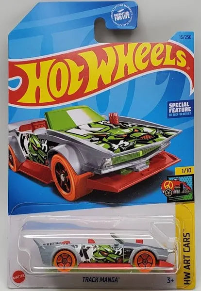 Hot Wheels Track Manga HW Art Cars 1/10 15/250 - walk-of-famesports