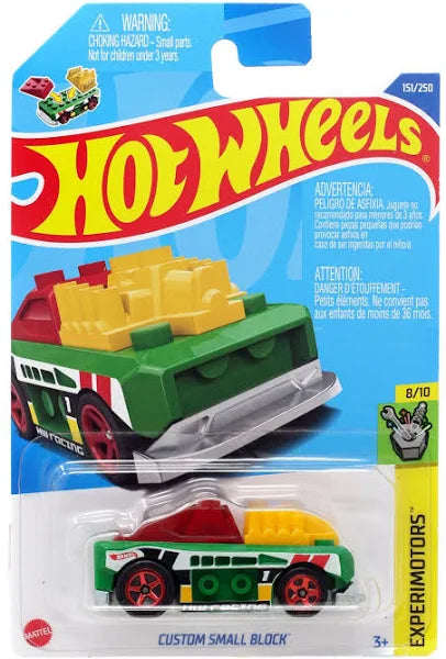 Hot Wheels Custom Small Block Experimotors 8/10 151/250 - Assorted