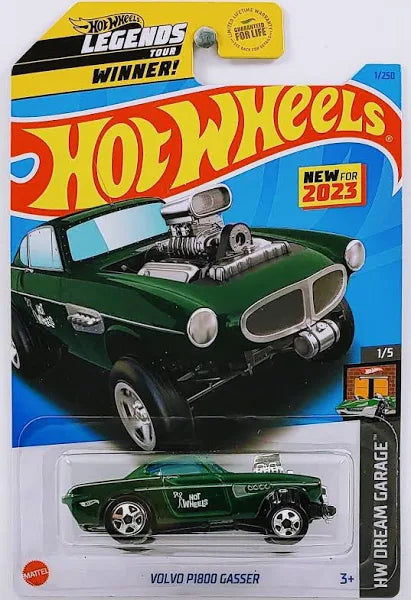 Hot Wheels Volvo P1800 Gasser HW Dream Garage 1/5 1/250