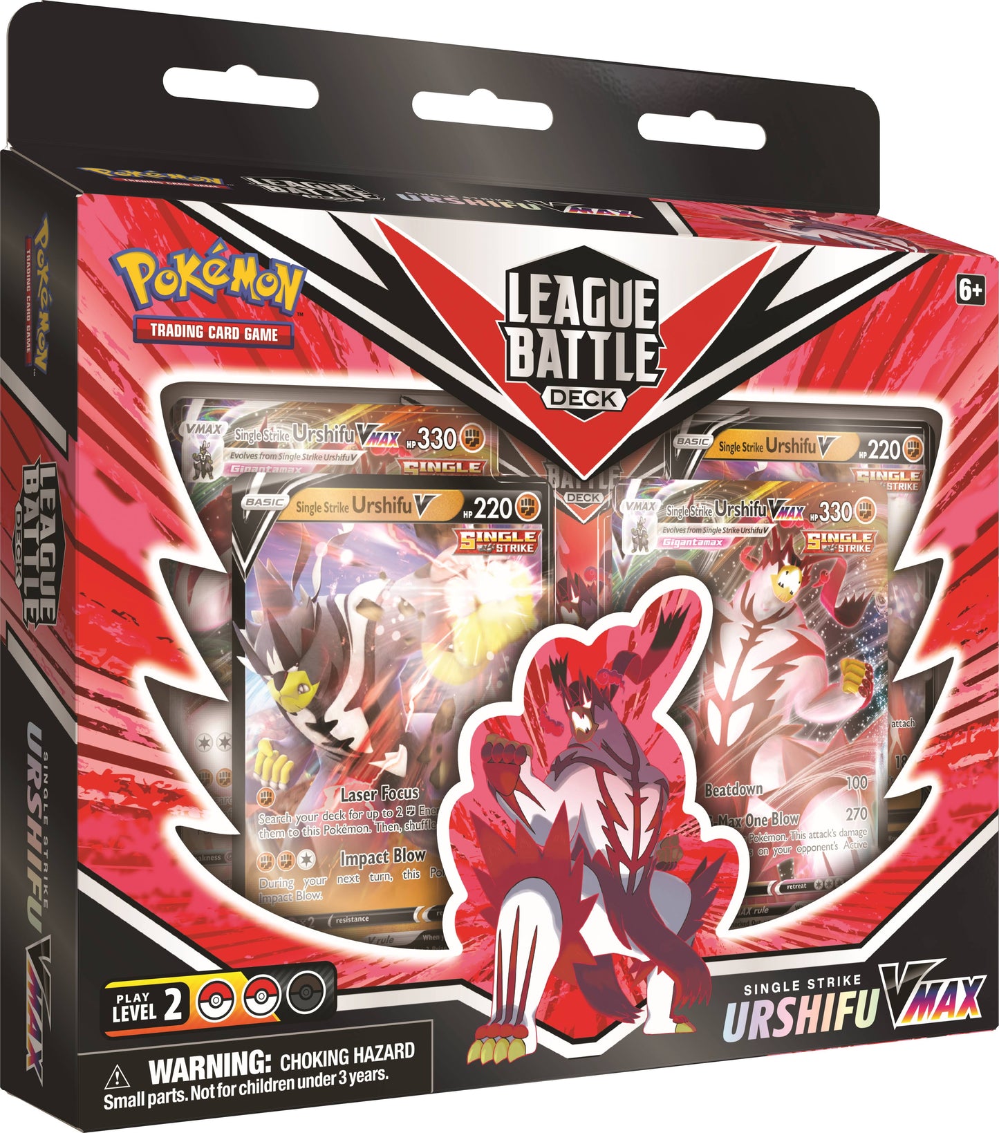 Pokemon TCG Urshifu Single Strike VMAX League Battle Deck