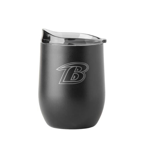 Baltimore Ravens 16oz Gameday Stainless Curved Beverage Tumbler