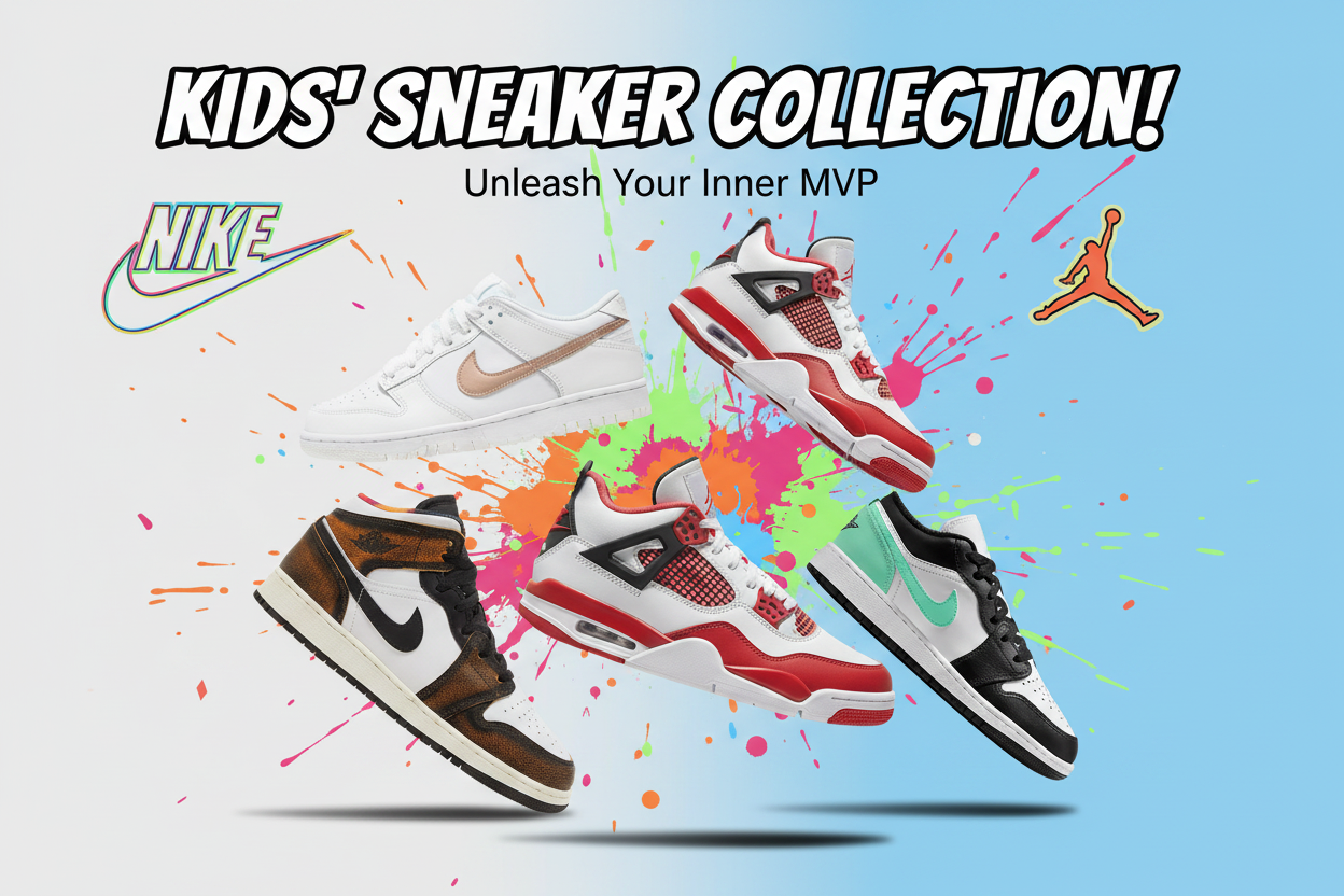 Kids' Shoes Collection Banner