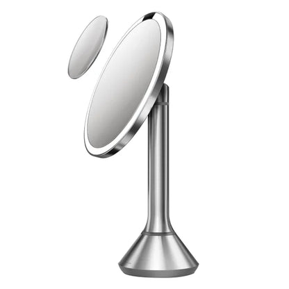 simplehuman 8” Round LED Sensor Mirror with 5x and 10x Magnification