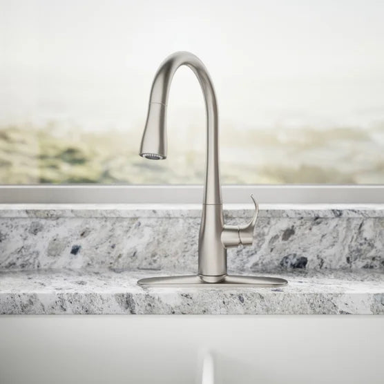 Kohler Simplice Pull-down Kitchen Faucet Stainless Steel