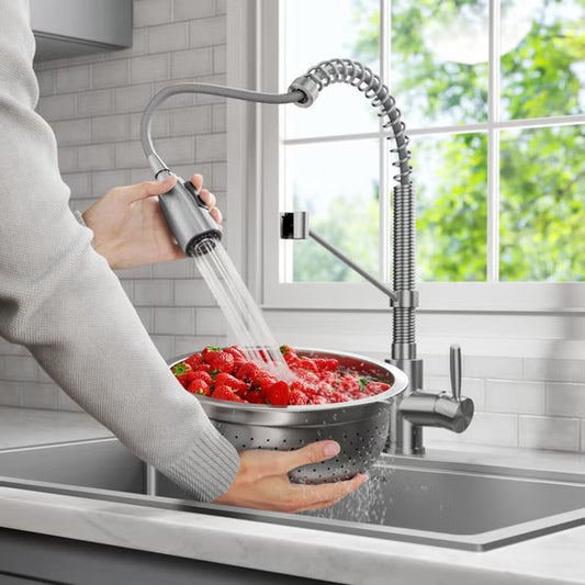 Delta Pull-Down High-Arc Single-Handle Kitchen Faucet