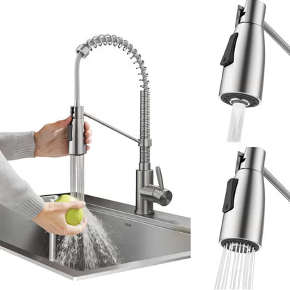 Delta Pull-Down High-Arc Single-Handle Kitchen Faucet