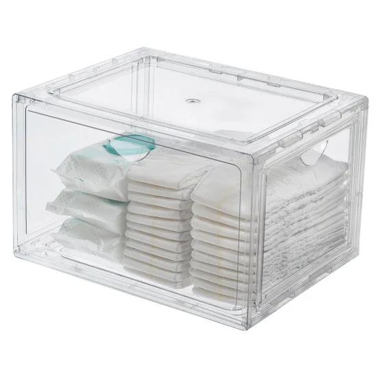 Stackable Shoebox & Organizer, 4-pack