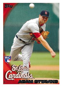 2010 Topps Update Adam Ottavino RC US-6 St. Louis Cardinals