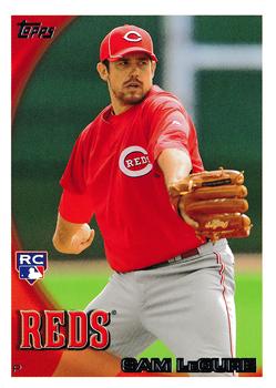 2010 Topps Update Sam LeCure RC US-7 Cincinnati Reds