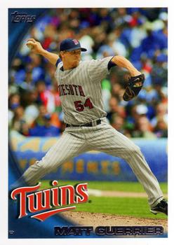 2010 Topps Update Matt Guerrier US-86 Minnesota Twins