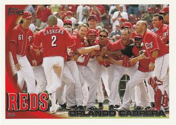 2010 Topps Update Orlando Cabrera US-106 Cincinnati Reds