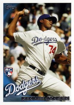 2010 Topps Update Kenley Jansen RC US-114 Los Angeles Dodgers