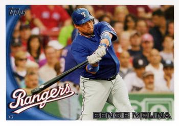 2010 Topps Update Bengie Molina US-209 Texas Rangers