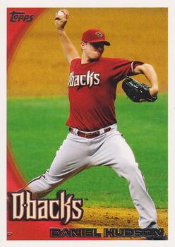 2010 Topps Update Daniel Hudson US-211 Arizona Diamondbacks