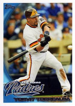 2010 Topps Update Yorvit Torrealba US-217 San Diego Padres