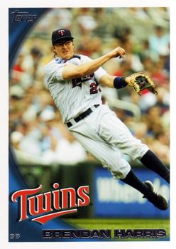 2010 Topps Update Brendan Harris US-233 Minnesota Twins