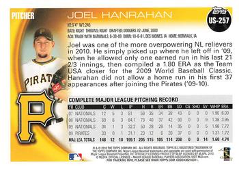 2010 Topps Update Joel Hanrahan US-257 Pittsburgh Pirates