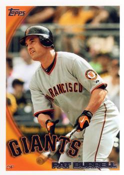 2010 Topps Update Pat Burrell US-293 San Francisco Giants