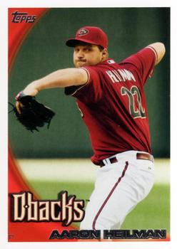 2010 Topps Update Aaron Heilman US-294 Arizona Diamondbacks