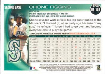 2010 Topps Update Chone Figgins US-105 Seattle Mariners