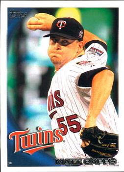 2010 Topps Update Matt Capps US-107 Minnesota Twins
