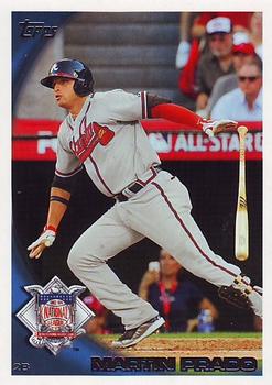 2010 Topps Update Martin Prado AS US-117 Atlanta Braves