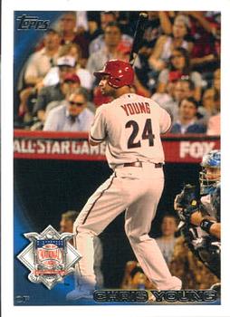2010 Topps Update Chris Young AS US-124 Arizona Diamondbacks