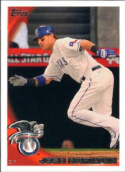 2010 Topps Update Josh Hamilton AS US-140 Texas Rangers