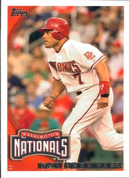 2010 Topps Update Ivan Rodriguez US-155 Washington Nationals